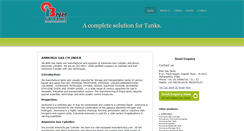 Desktop Screenshot of ammoniagascylinder.com